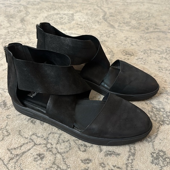 Eileen Fisher Carver Tumbled Nubuck Sneaker Sandal - Picture 3 of 8